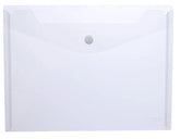 SOBRE BOTON A4 TRANSPARENTE 333X235 MM | 12 UNIDADES | (ARDA)
